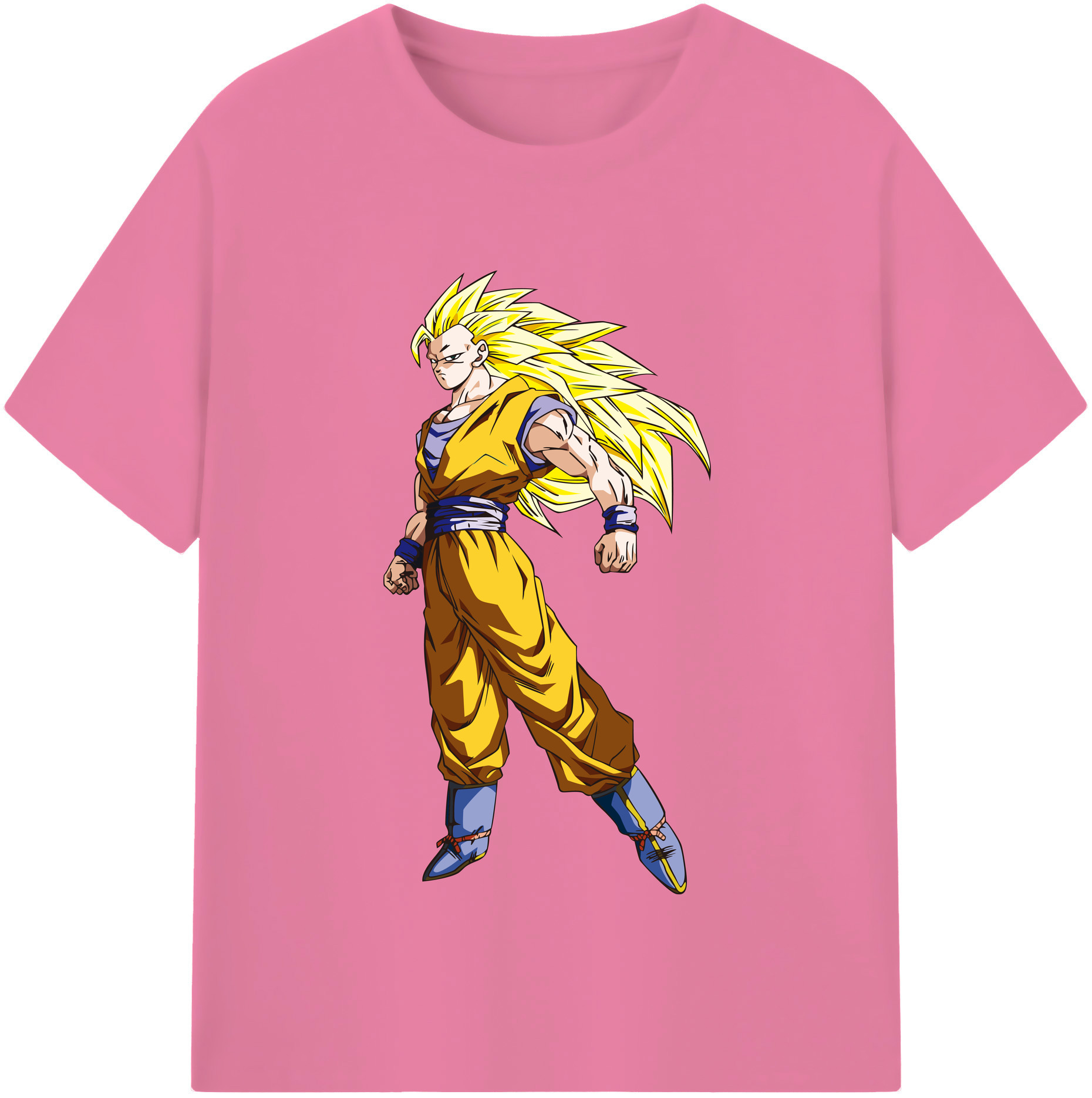 （画像用） ドラゴンボール 孫悟空（そん ごくう）Son Goku カカロット DRAGON BALL Kakarotto 綿100％半袖Tシャツ（フロントプリント）